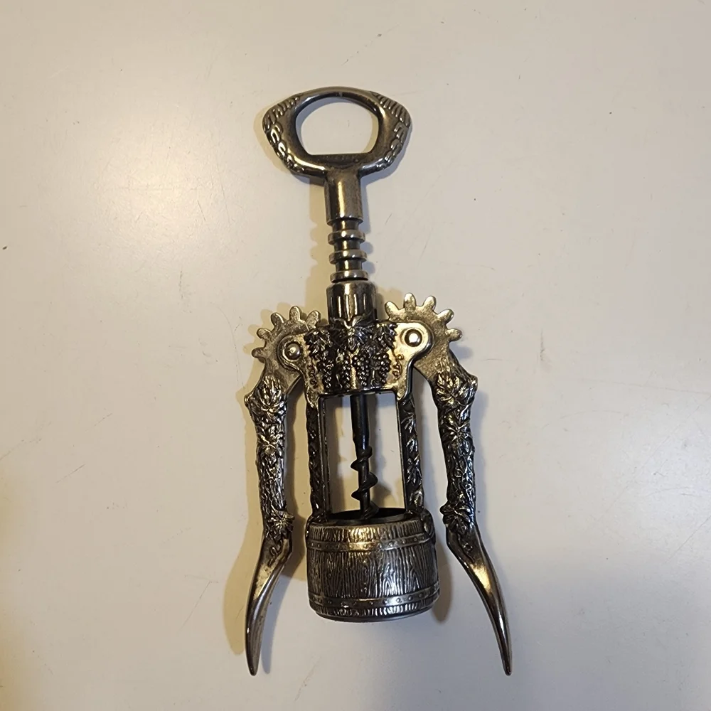 Vintage Silver Winged Corkscrew
